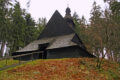Drewniany kościółek w Kubalonce