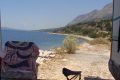 Dzikie miejsce biwakowe – Elia Beach/Grecja