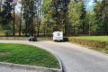 Parking przy parku w Szczawnie Zdroju